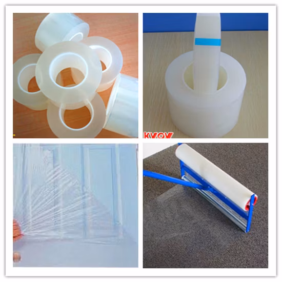 Protective Film Plastic Film Hard Floor Film Green Film Protection Film Adhesive Tape Multipurpose Film