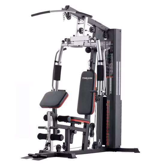 Machine multifonctionnelle en acier de pile de poids de gymnase à la maison